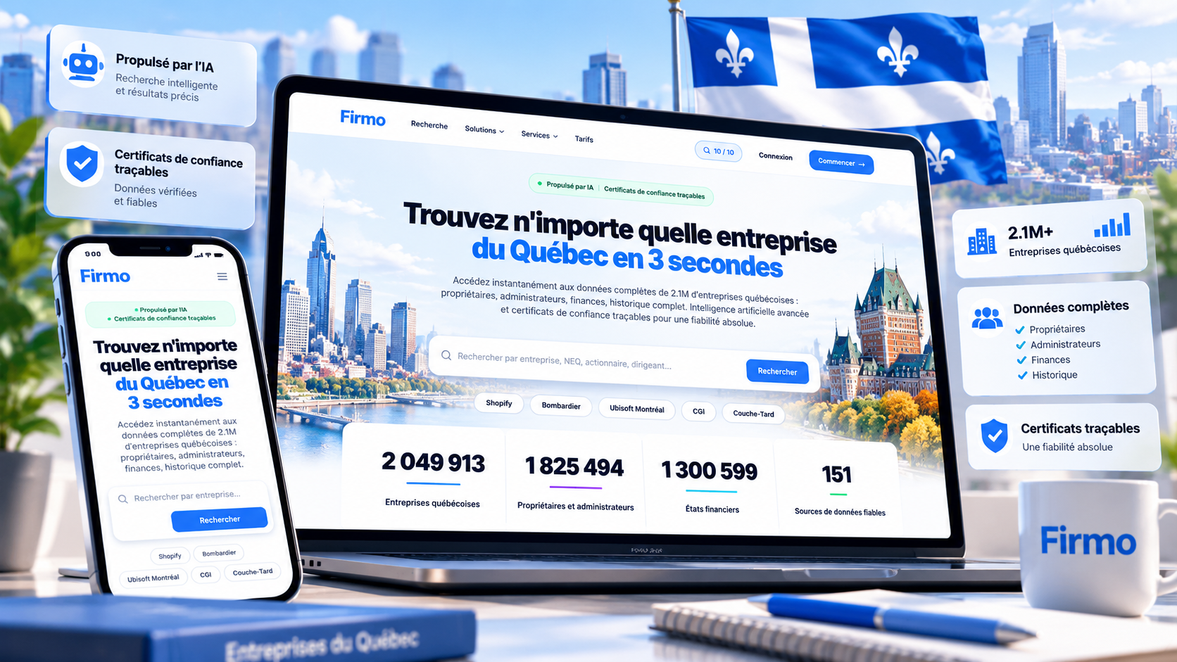Firmo.ca — Marketplace & plateforme locale